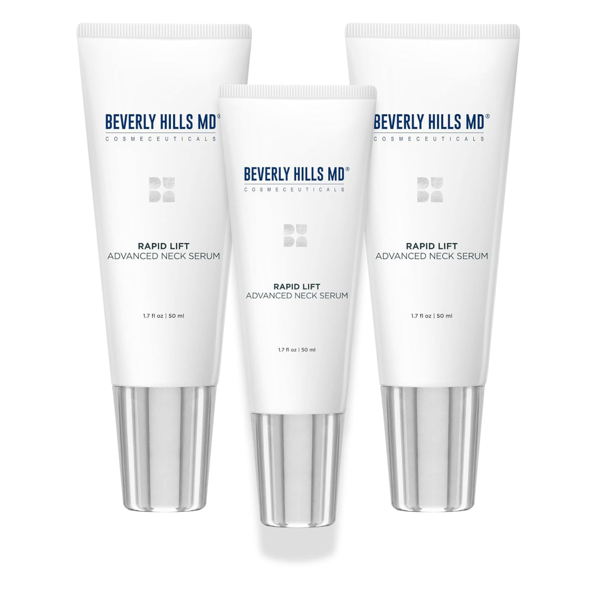 Beverly Hills MD Rapid-Lift Advanced Neck Serum smooths neck lines for a defined look