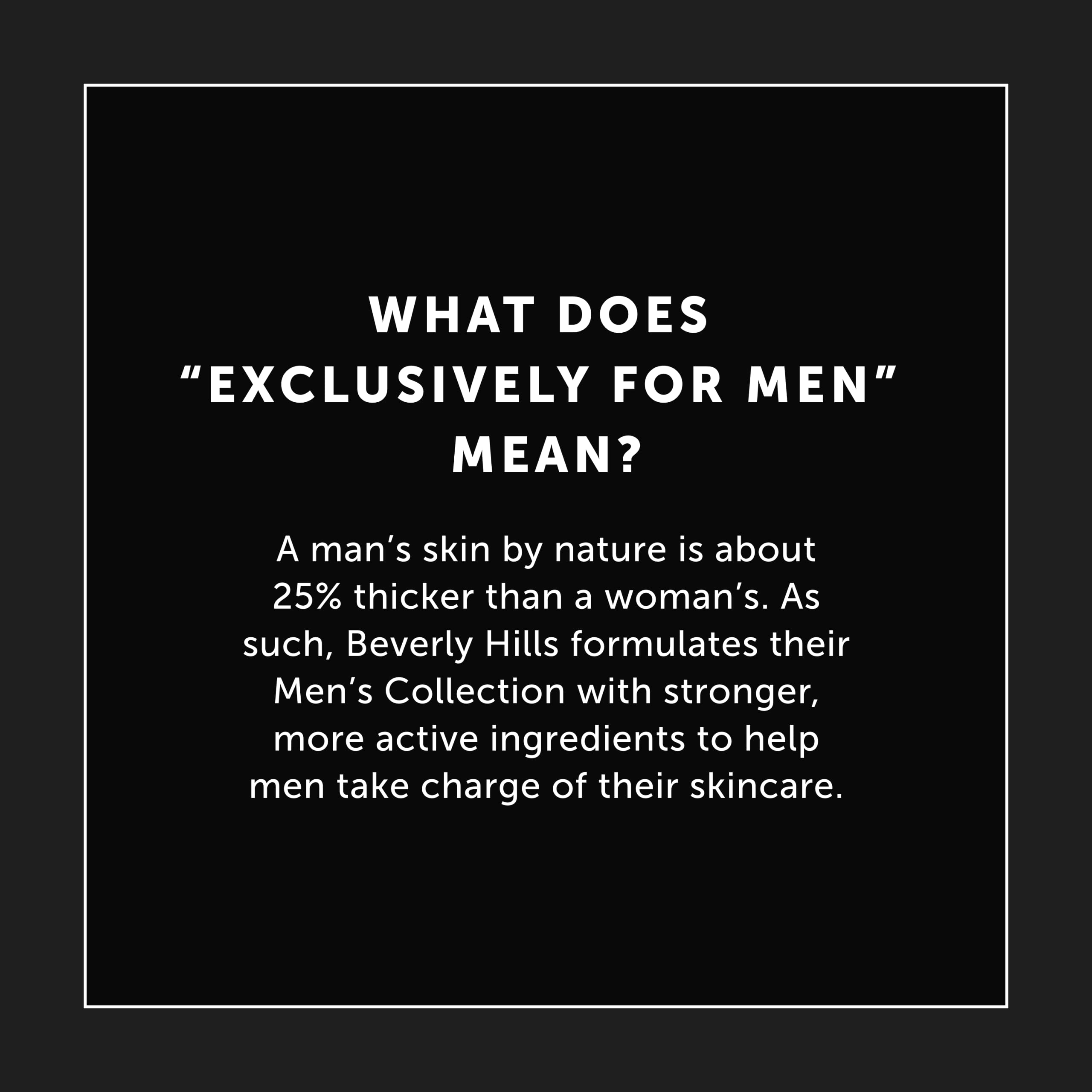 BEVERLY HILLS MENS MORNING ROUTINE SETTING ready before skincare