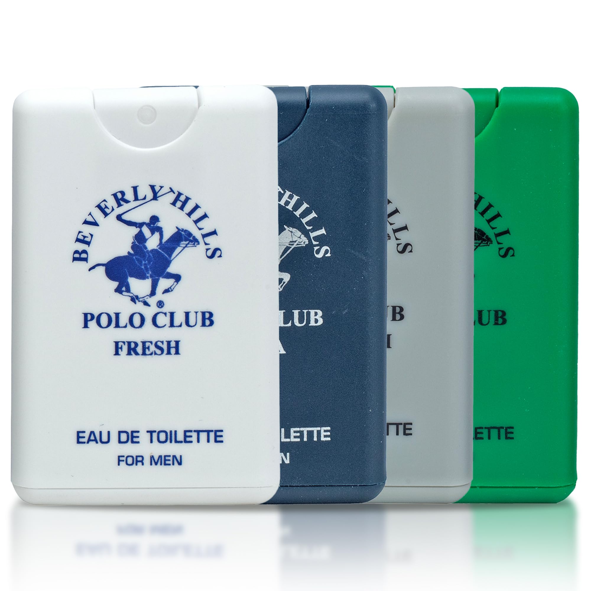 Beverly Hills Polo Club Fresh pocket spray for on-the-go freshness.