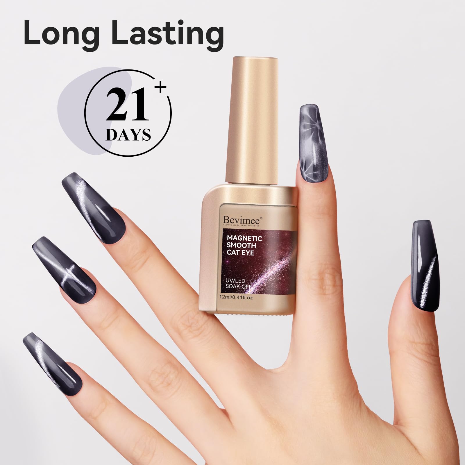 Bevimee gel offers up to 28+ days wear with proper prep