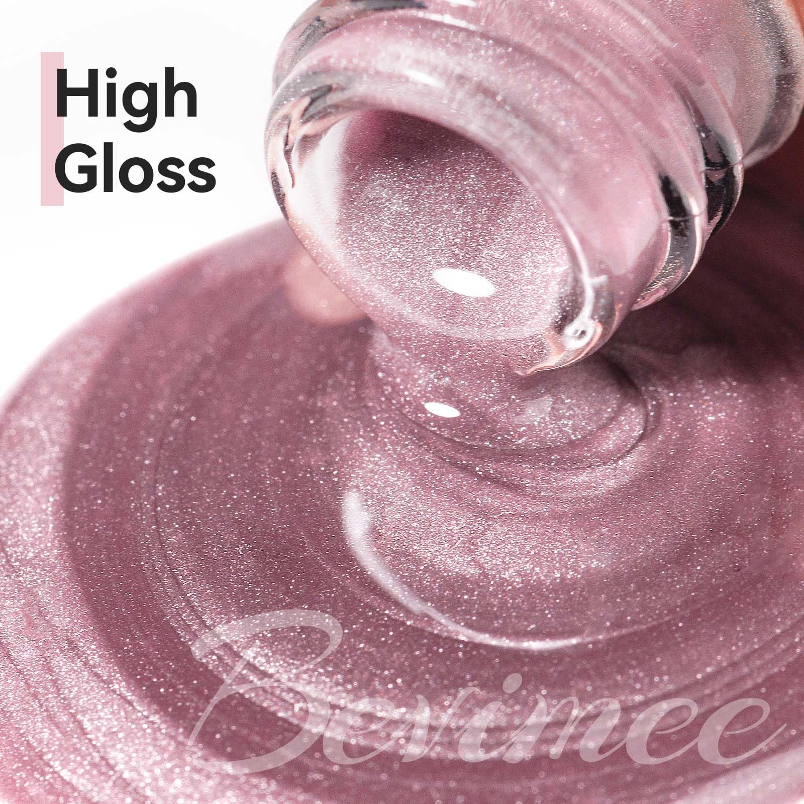 Bevimee Cat Eye Gel Polish gloss finish delivers a silky glass-like shine