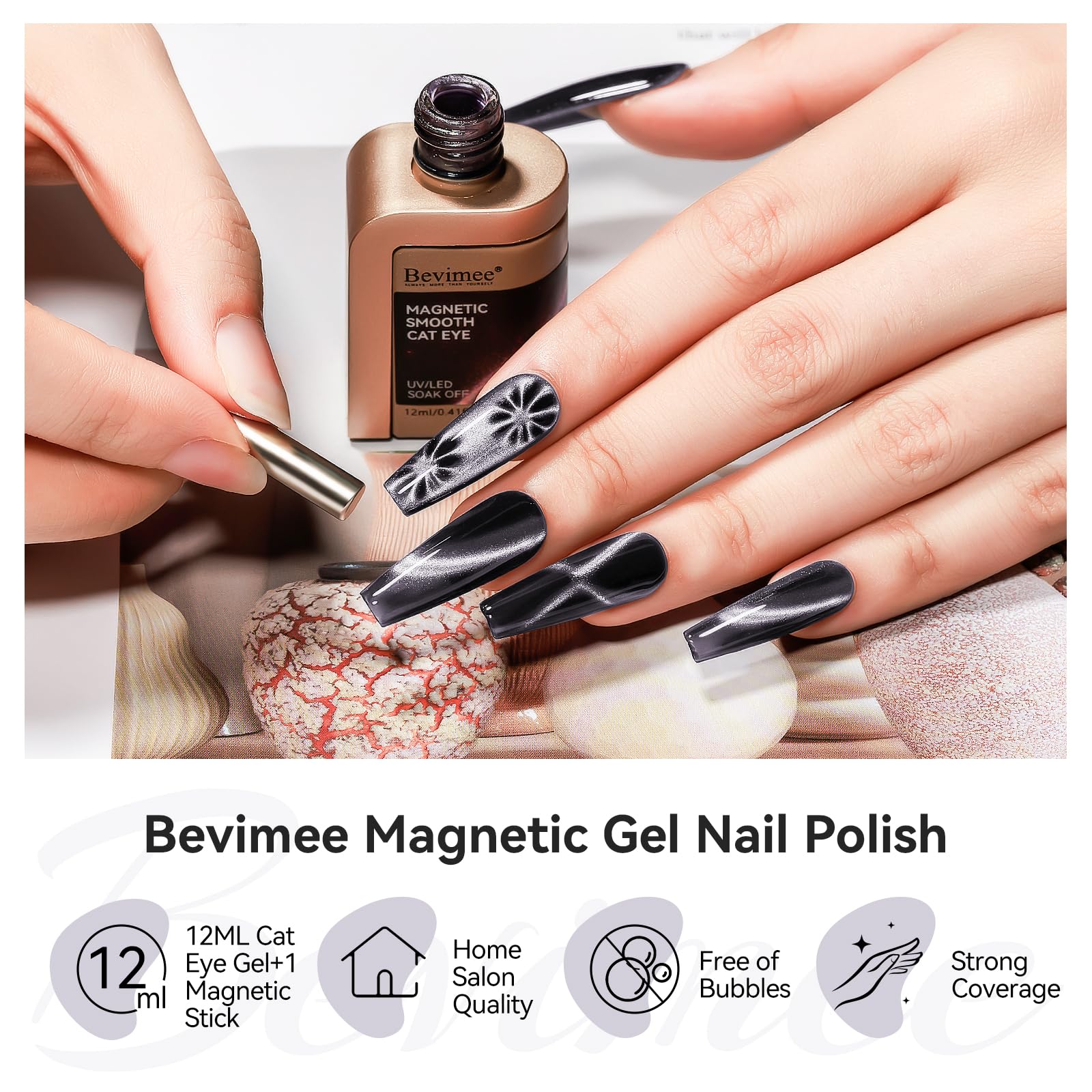 Bevimee at-home manicure kit for DIY salon-grade results