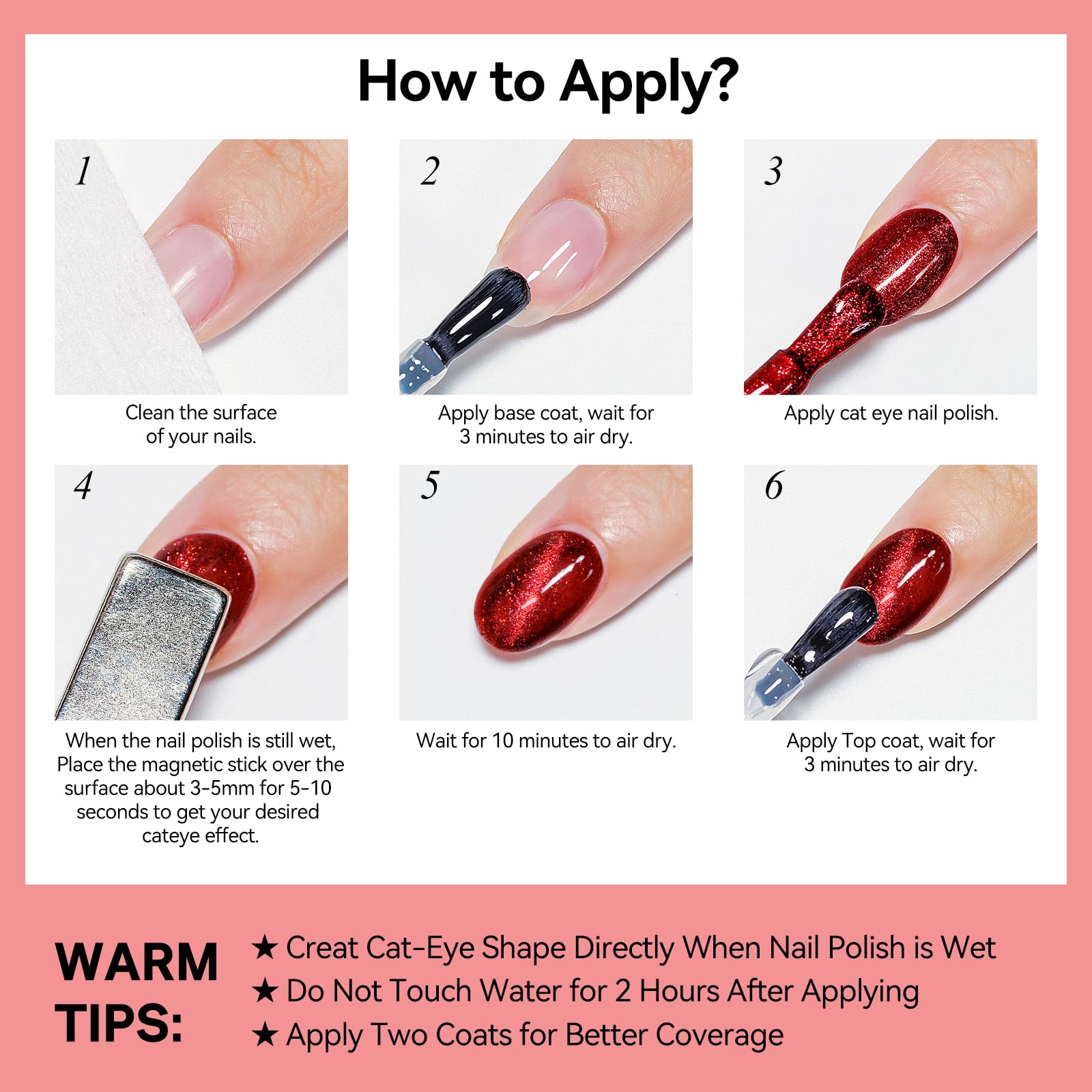 Bevimee DIY-friendly cat-eye manicure kit enables quick designs at home.
