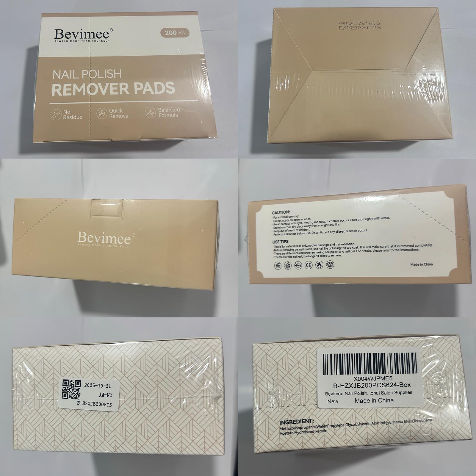 Bevimee home professional remover kit for salon-quality results