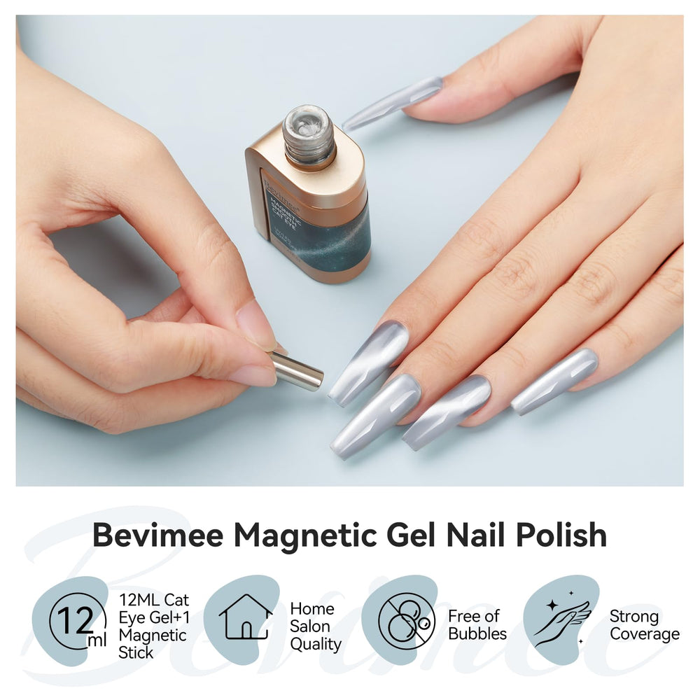 Bevimee long wear cat eye gel promises extended color without frequent touch-ups.