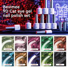 Bevimee magnetic nail polish wand for precise cat-eye patterns