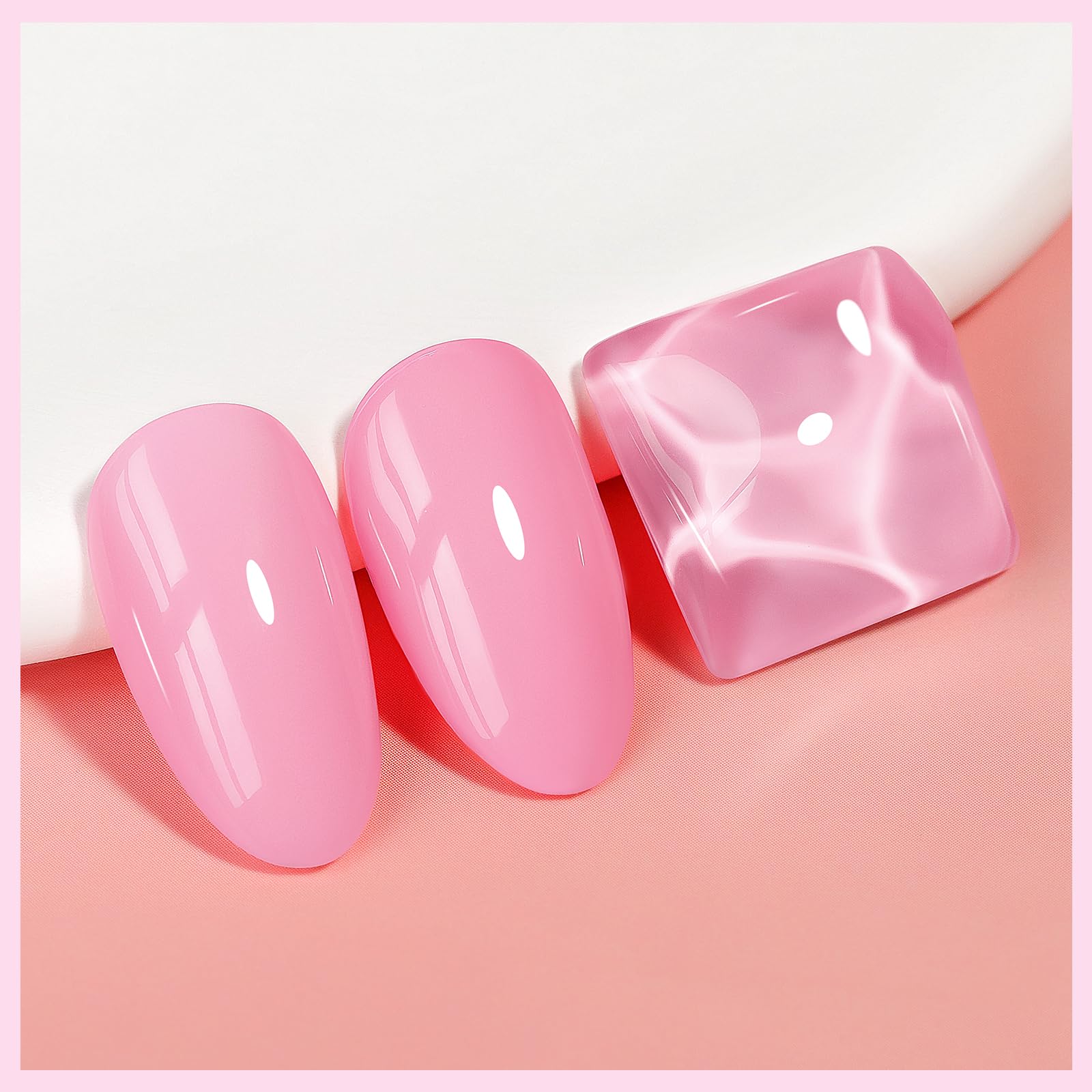 Bevimee long-lasting shine; oil-based formula resists peeling.