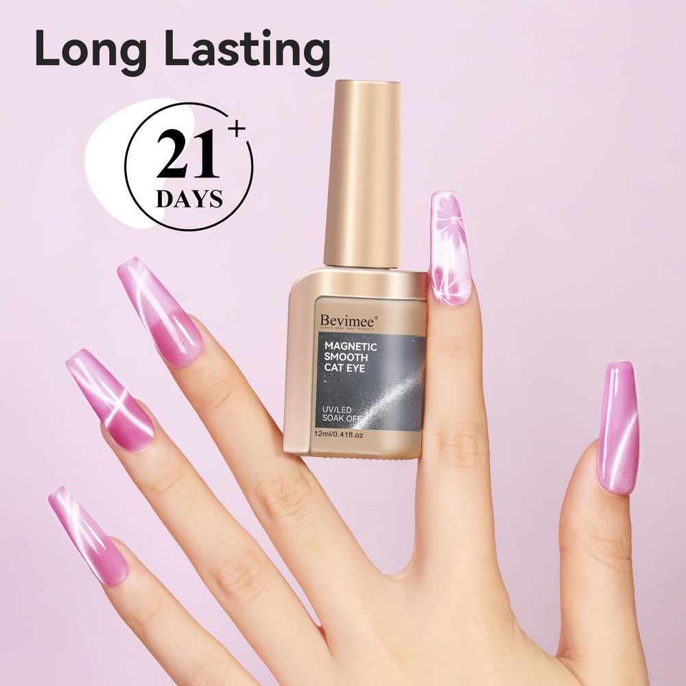 Bevimee gel polish under nail lamp curing for proper set