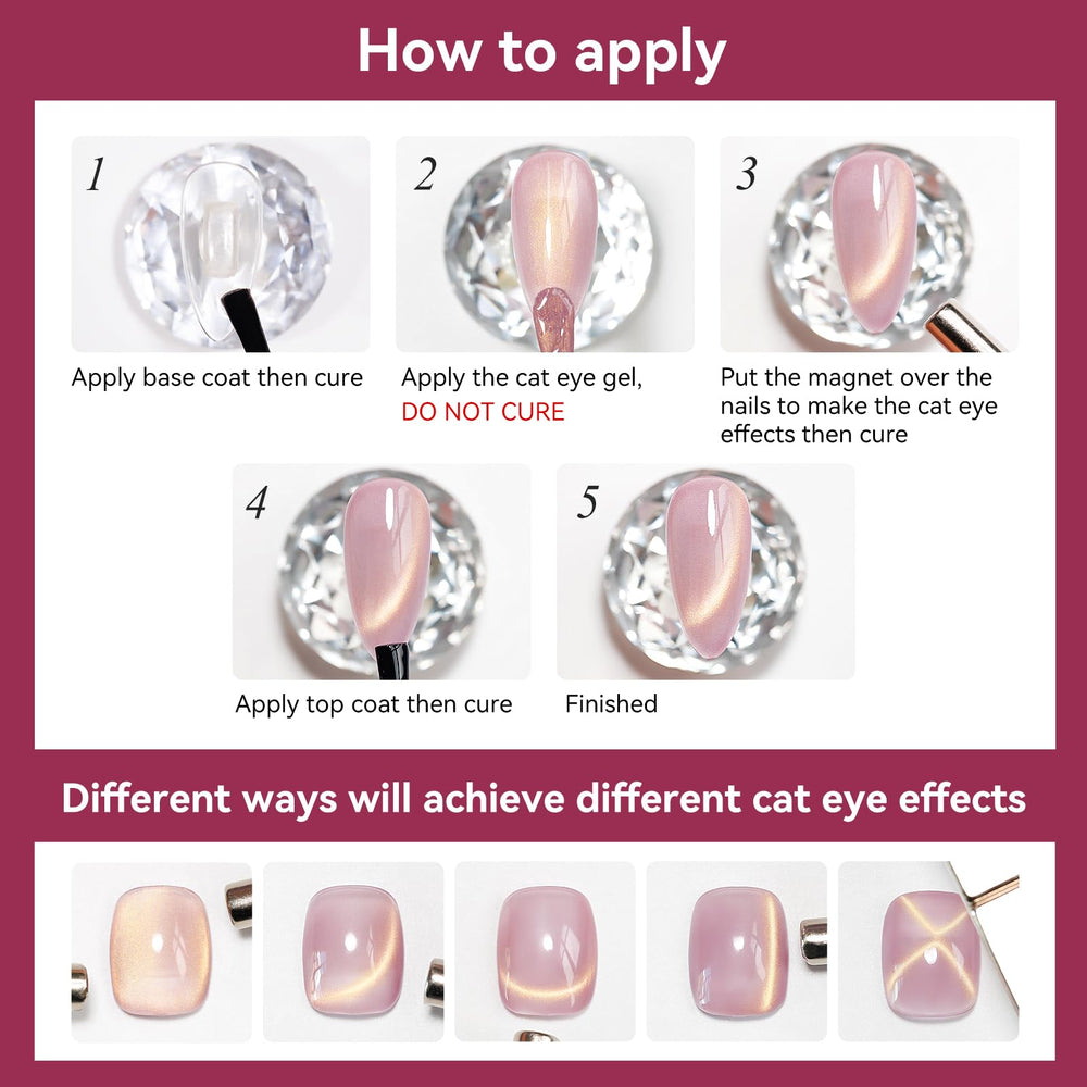 Bevimee wine holographic finish artfully enhances Valentine nail looks.