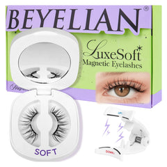 BEYELIAN magnetic eyelashes with applicator kit soft band for comfortable wear