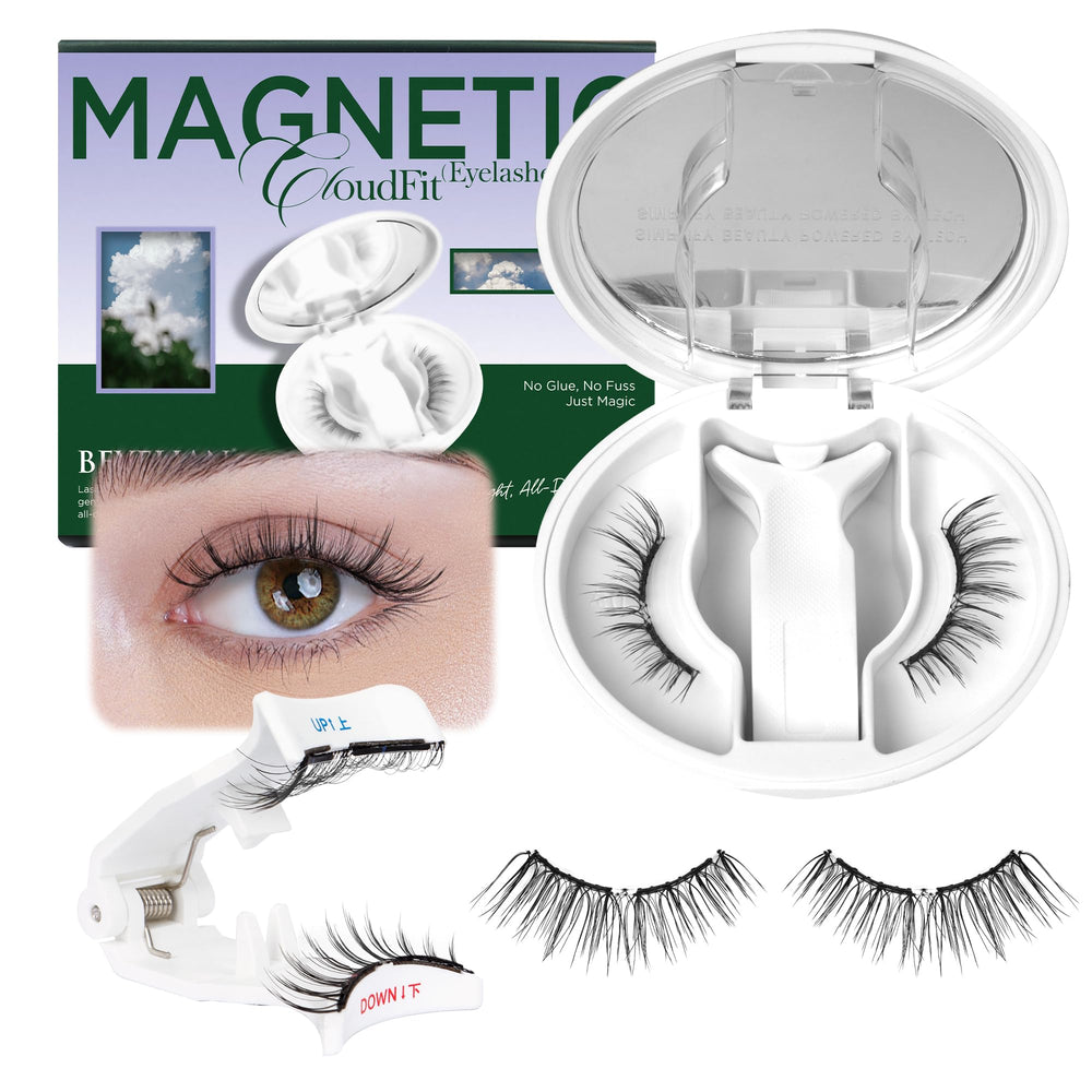 BEYELIAN magnetic eyelash applicator in palm-size kit for quick on-the-go glam