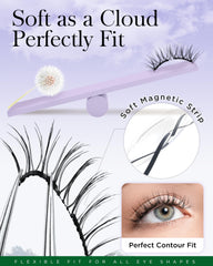 BEYELIAN ultra-light magnets secure lashes without weighing lids.