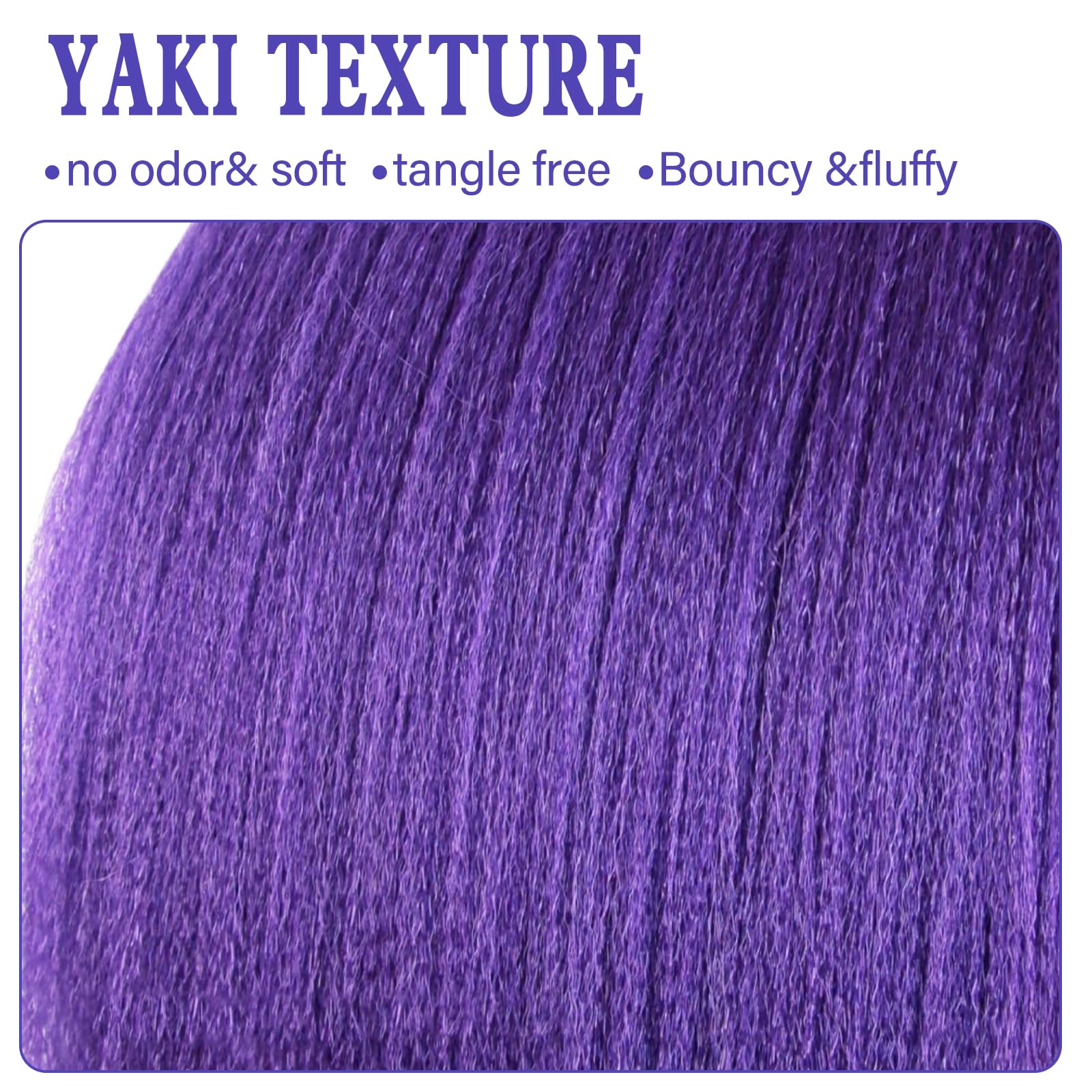 Beyond Beauty 30 inch length detail showing fullness for dramatic braids.