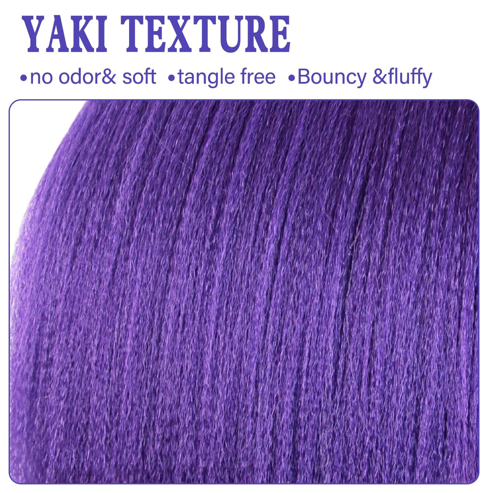 Beyond Beauty 30 inch length detail showing fullness for dramatic braids.