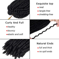 Beyond Beauty Spring Twist crochet beads and mirror are included for glam-ready styling.