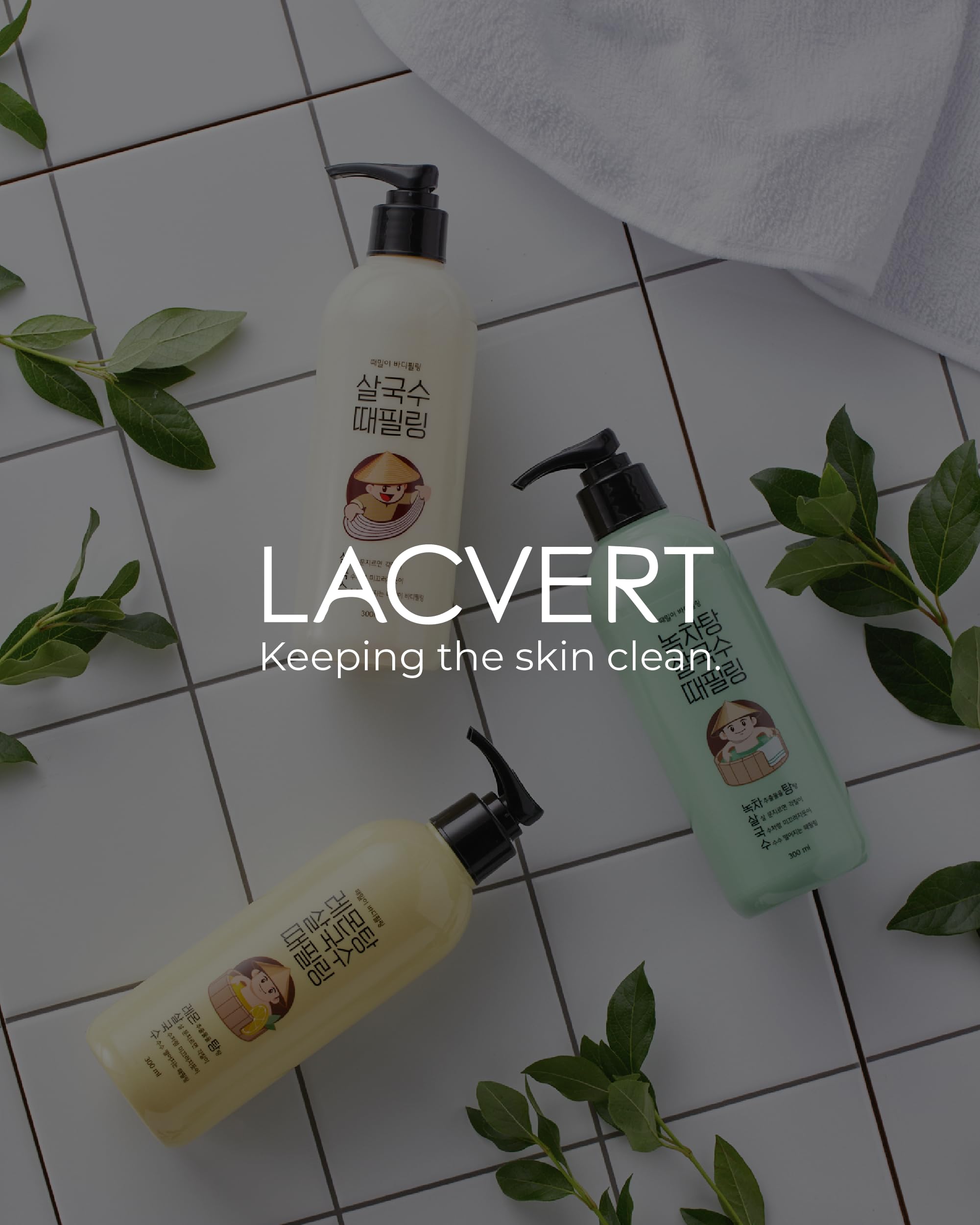 BEYOND Lacvert in bathroom setup ready for quick exfoliation sessions.