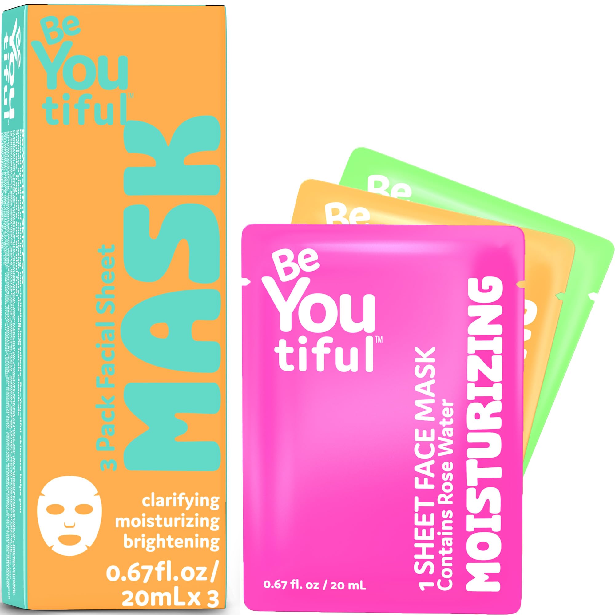 BeYoutiful clarifying tea tree mask for teens promotes a clear-looking complexion.