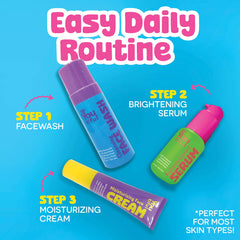 BeYOUtiful cleansing face wash pump dispense detail highlights easy daily use.
