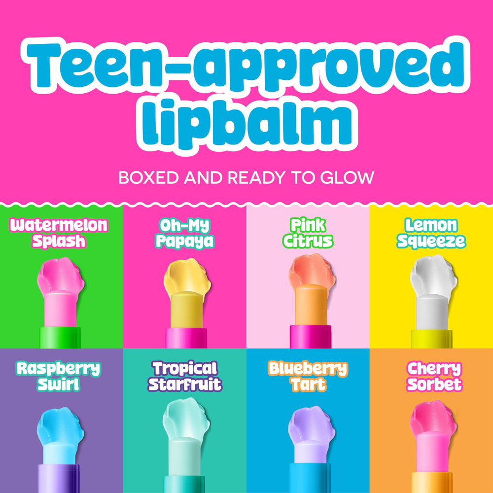 BeYoutiful lip balm Pink Berry glides on lightweight and non-greasy