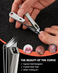BEZOX heavy-duty clippers handle thick nails with ease