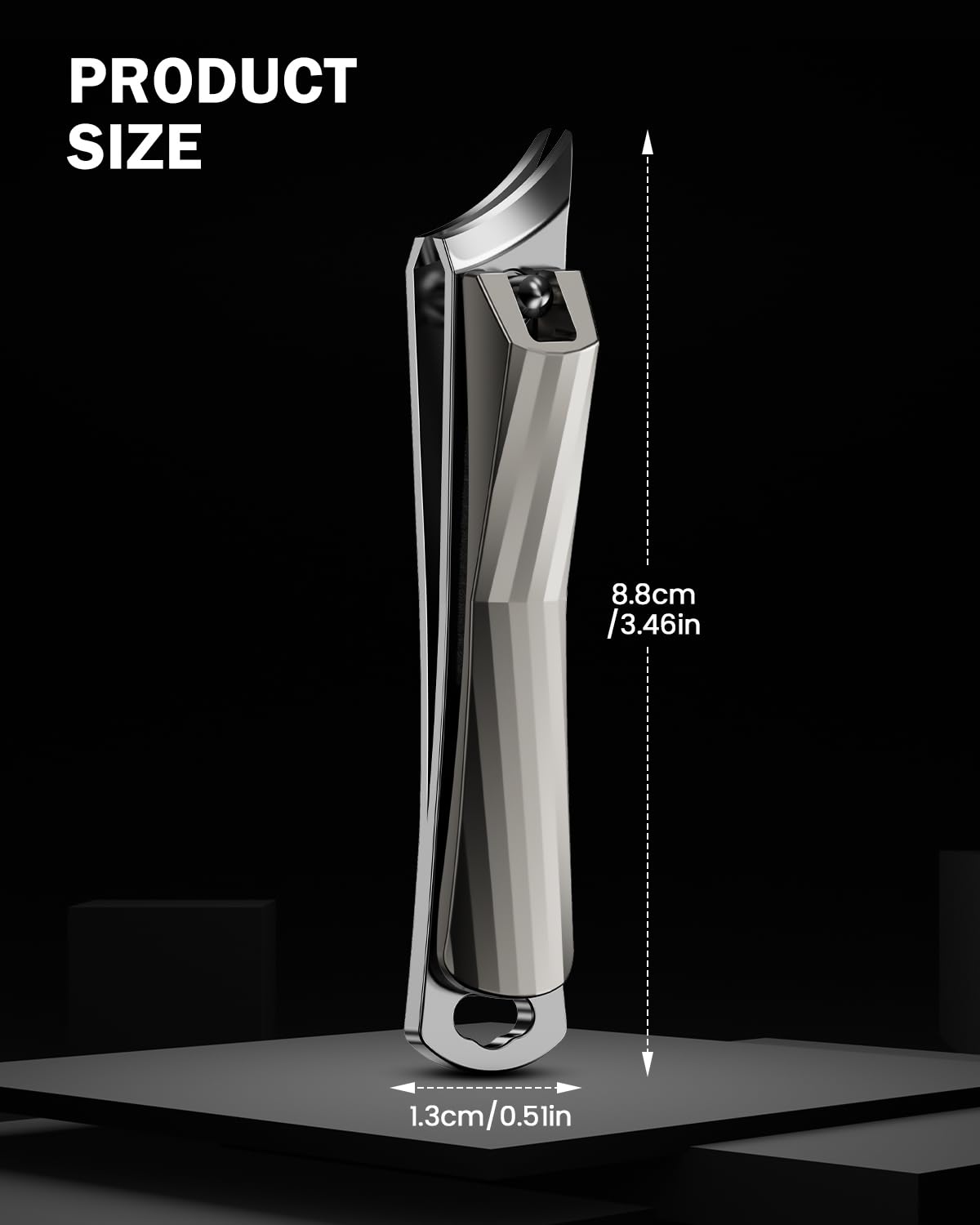 BEZOX slip-free grip for stable trimming