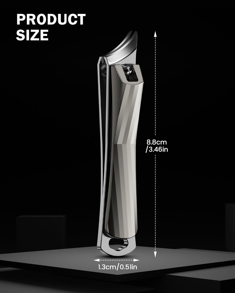 BEZOX slip-free grip for stable trimming