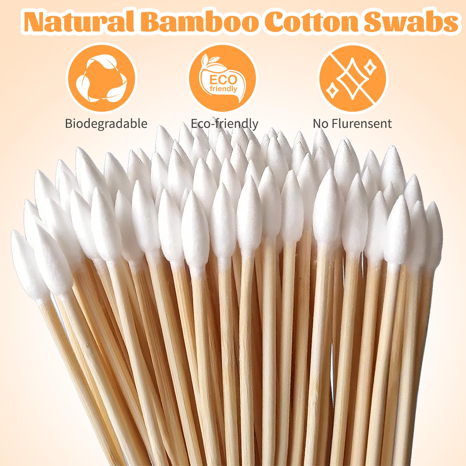 Lint-free cotton leaves no fibers behind during delicate tasks.