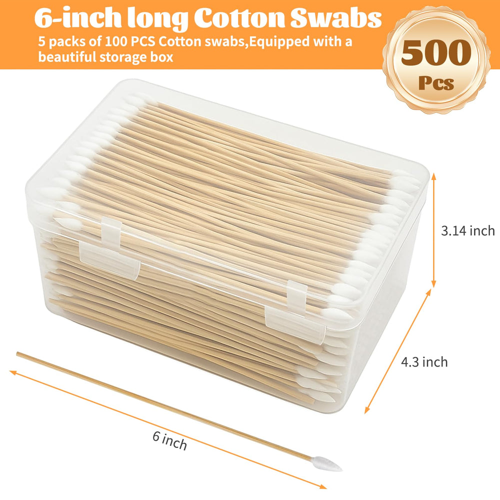 BFHKXW 500 swabs in reusable case for travel and quick cleanup.