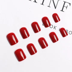 BFY natural-length square nails offer comfortable wear for daily tasks