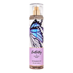 BFYSYO Butterfly Fine Fragrance Mist bottle, lightweight daily-wear fragrance