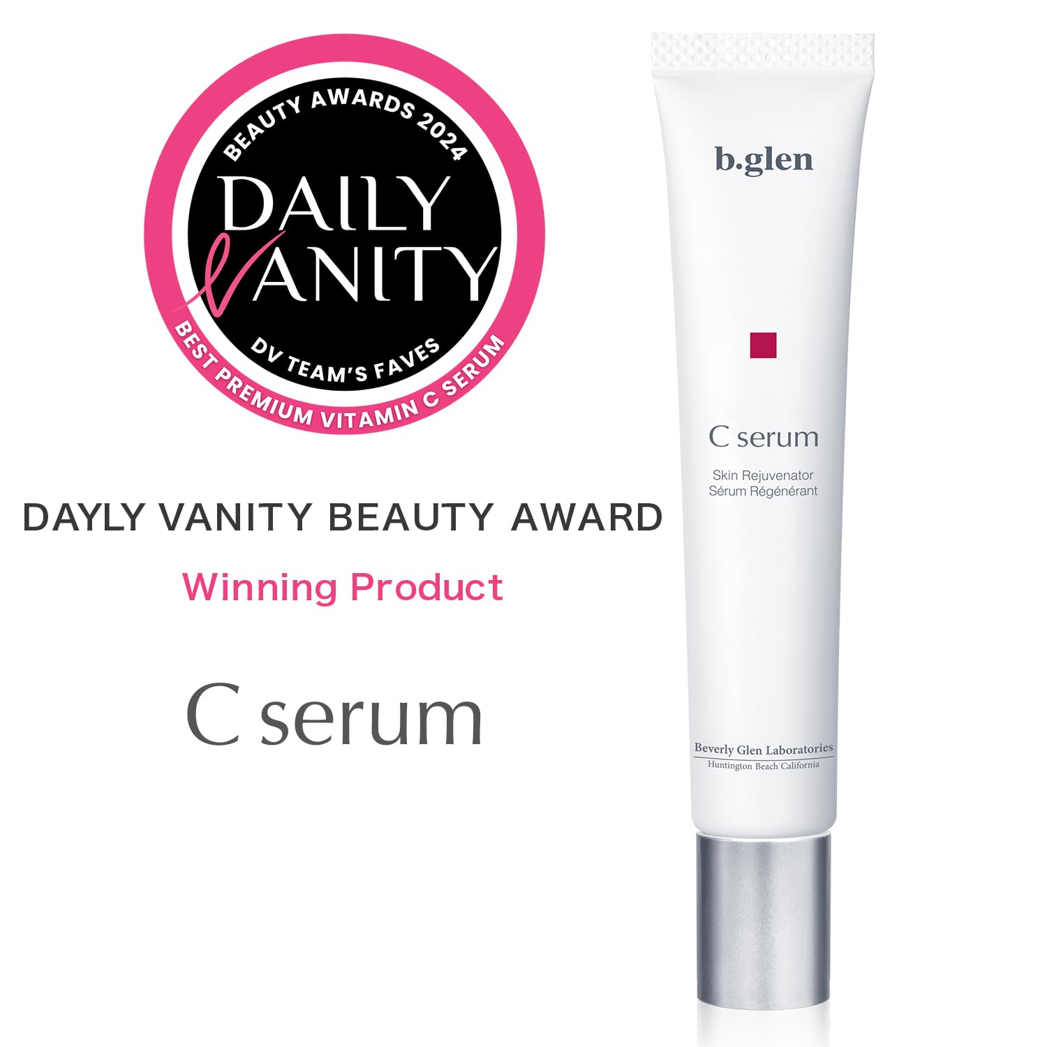 b.glen Pure Vitamin C Serum demonstrates liposome delivery for fast absorption