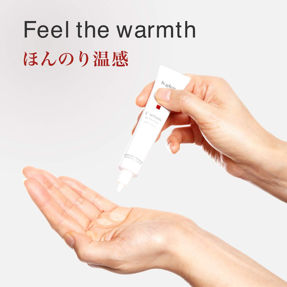 b.glen Vitamin C Serum helps minimize the look of pores for smoother skin
