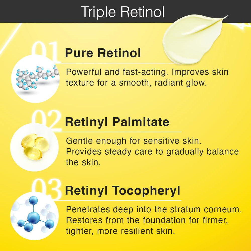 Evening scene featuring QuSome RetinoA for overnight renewal.