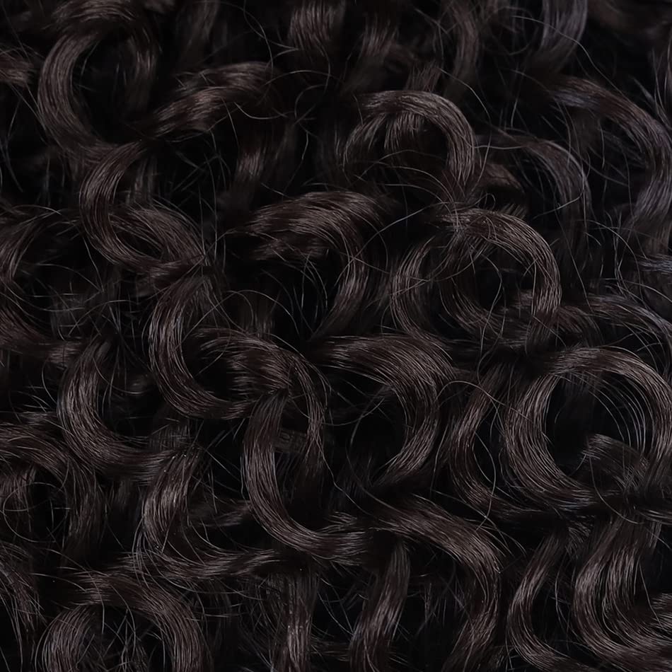 BHF 26-inch kinky curly extensions shade-matching sample