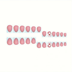 BHOOKA Flower Press-On Nails showing 3D floral design for spring vibe