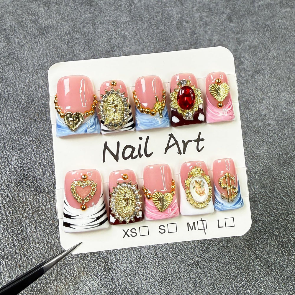 BHOOKA gradient French tip nails for chic daily wear