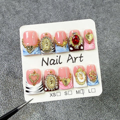 BHOOKA gradient French tip nails for chic daily wear