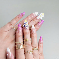 BHOOKA purple gradient nails for quick, salon-like results at home
