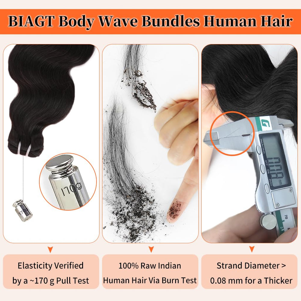 BIAGT double machine weft hair demonstrates durable construction and fullness.