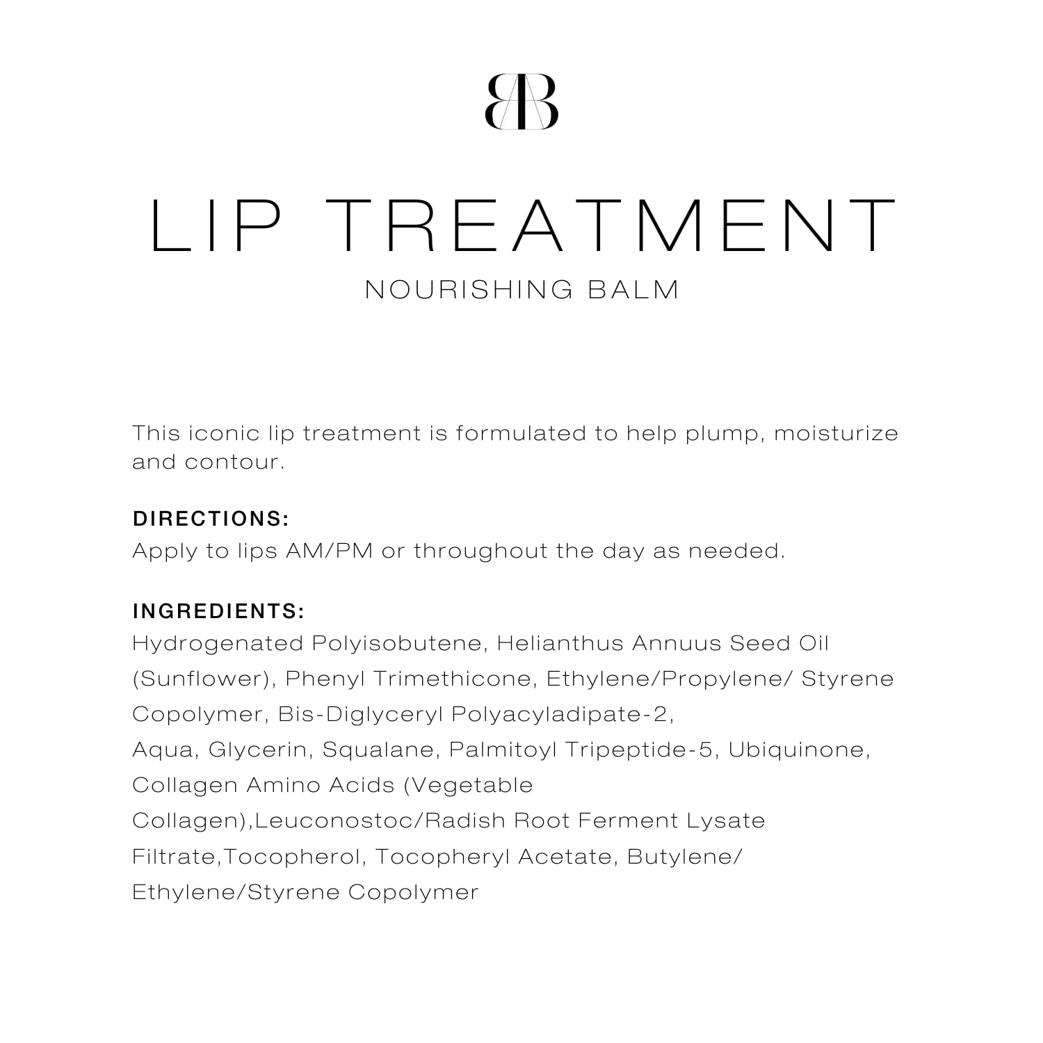 Macro texture of clear balm on lips from Biba De Sousa Lip Treatment.