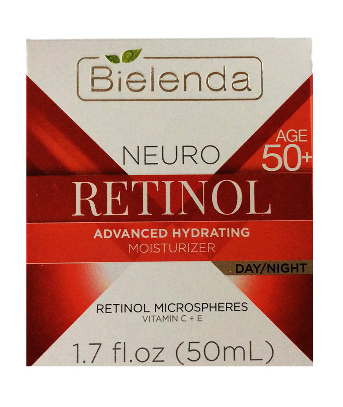 Bielenda Neuro Retinol 50 ingredients visual highlights vitamin C and E benefits
