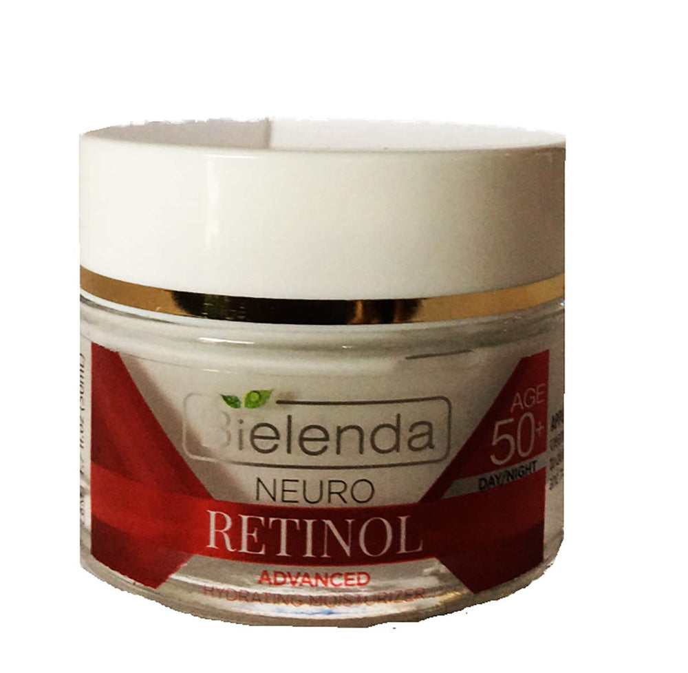 Bielenda Neuro Retinol 50 close-up shows smooth, fast-absorbing texture