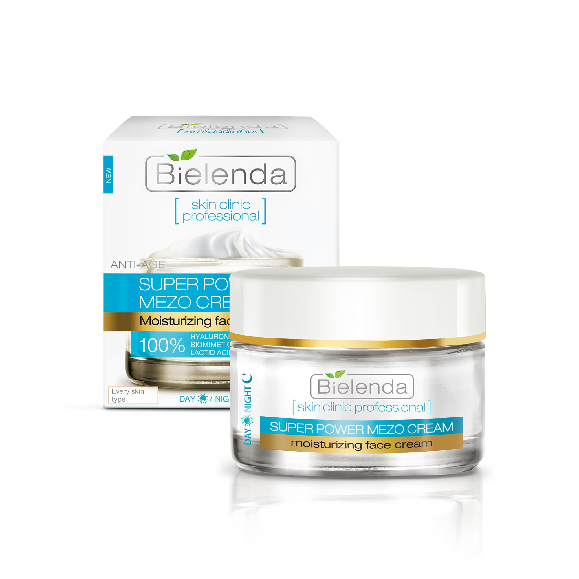 Bielenda Professional Skin Clinic anti age cream bottle ready for daily hydration