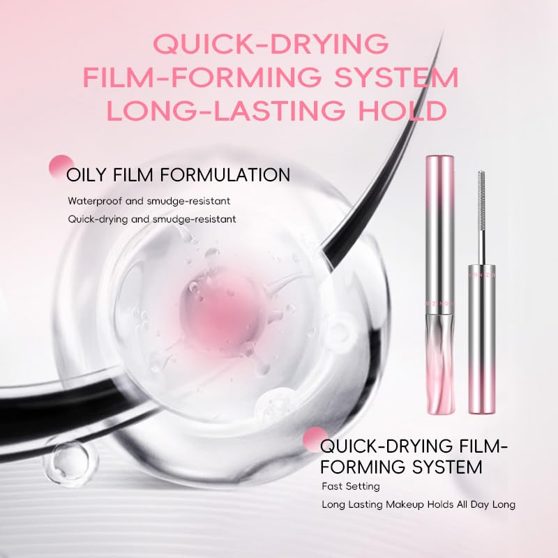 Biewals Iron Wand Mascara showing 3D curl action and lift.
