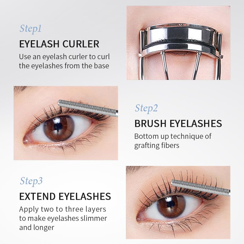 Biewals Iron Wand Mascara finish emphasizes definition with curved precision.