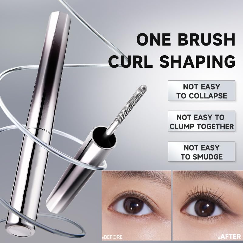 Biewals Iron Wand Mascara long-lasting formula resists smudging and flaking through busy days.