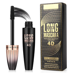 Bieyoc 4D Silk Fiber Mascara bottle showing waterproof formula for all day wear.