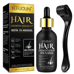 Bieyoc Minoxidil Growth Serum bottle for daily scalp treatment and potential thicker hair.