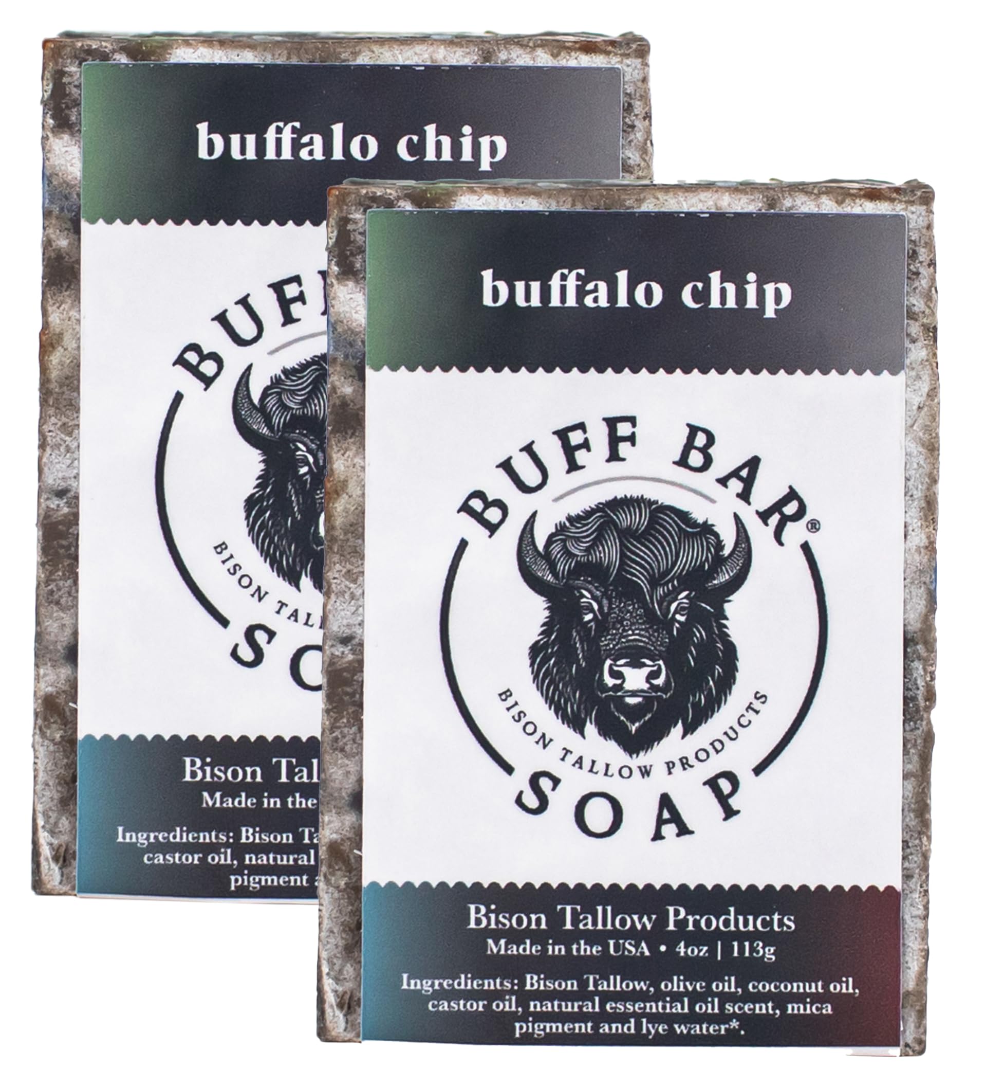 Big Crazy Buffalo Trail Ride Bison Tallow Bar cleanses gently and nourishes skin