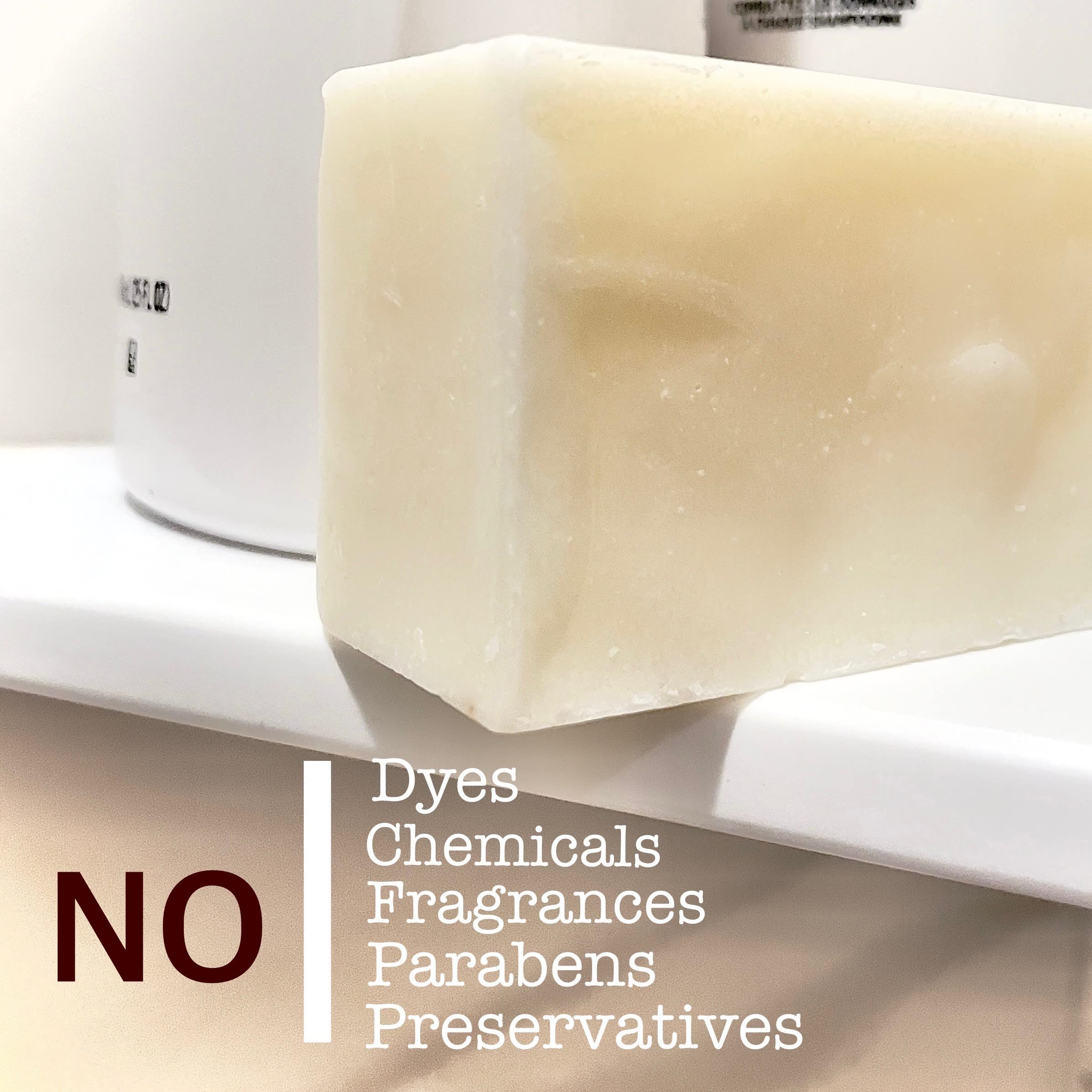 Buff Bar moisturizing texture close-up demonstrates rich tallow warmth for hydration.